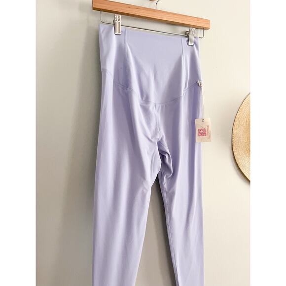 FP Movement x Hatch NWT Never Better Maternity Leggings Orchid Purple Sz S - Picture 3 of 12